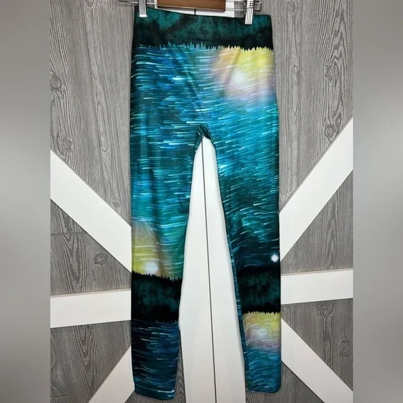 D11.46 Juniors Women’s Scenic Printed Leggings M(7/9) - Picture 3 of 3